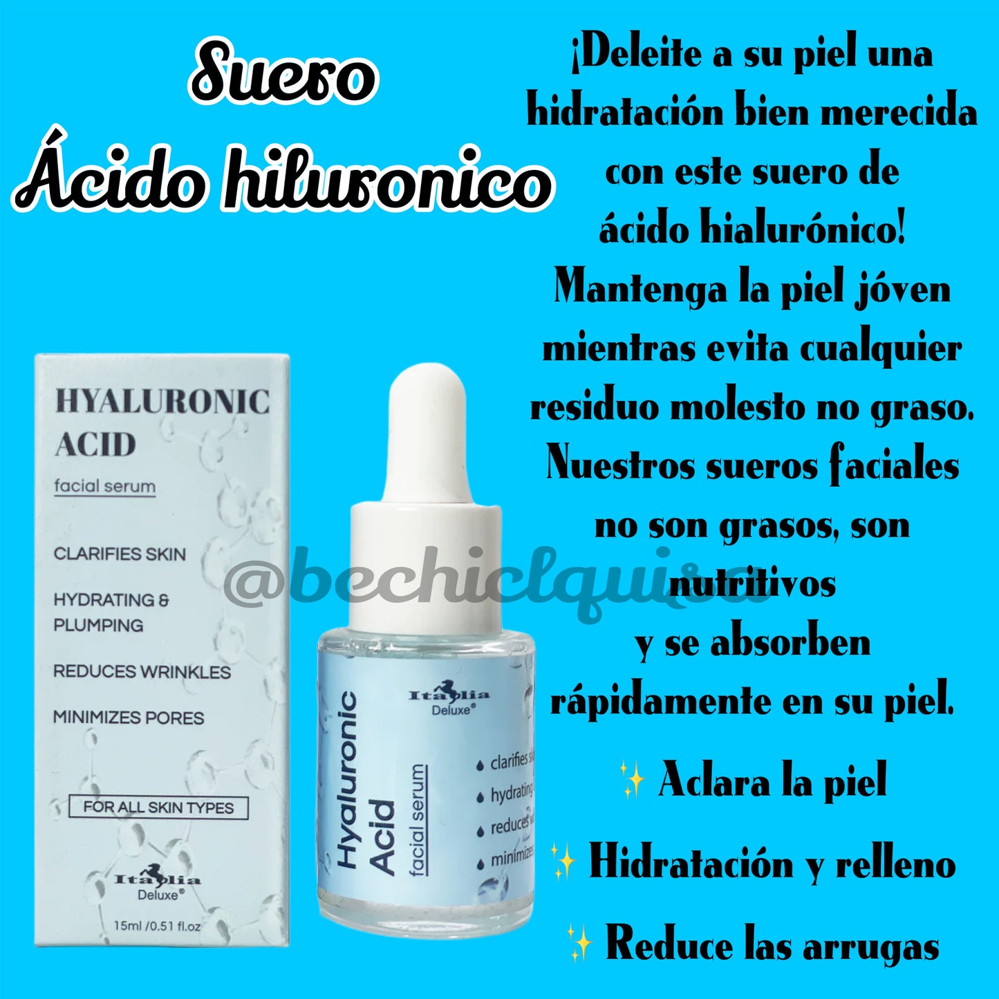 Facial Serum Hyaluronic Acid