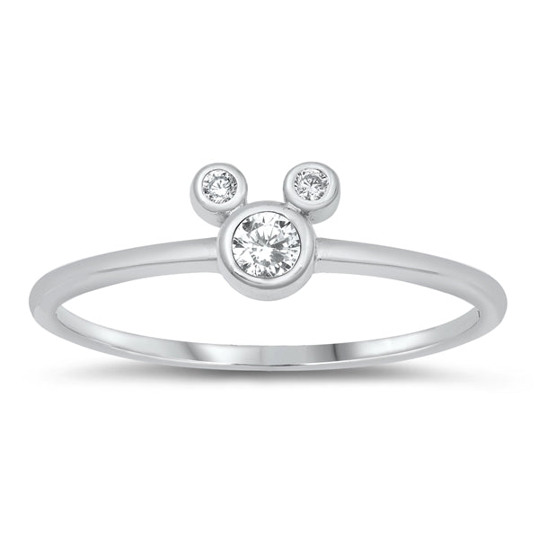 Anillo Mouse Plata 925