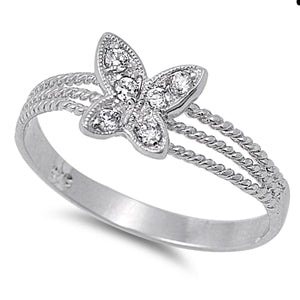 Anillo Mariposa Plata 925