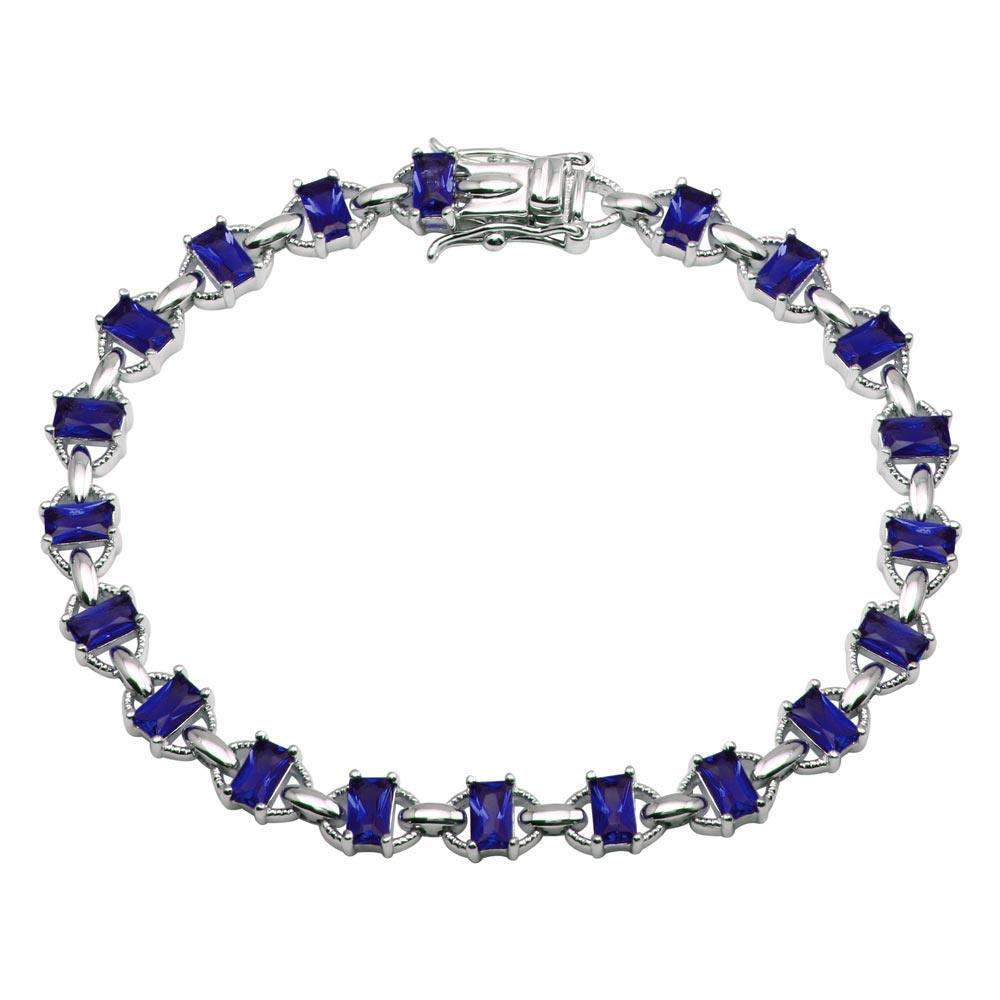 Pulsera Tennis Azul