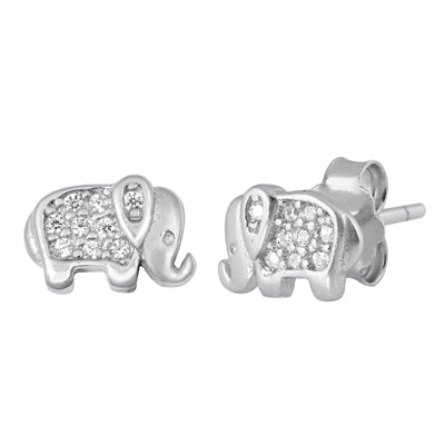 Earrings Elephant Plata 925