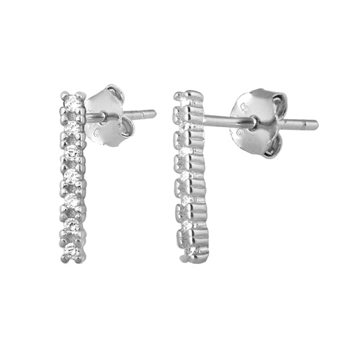 Stud Earrings Plata 925