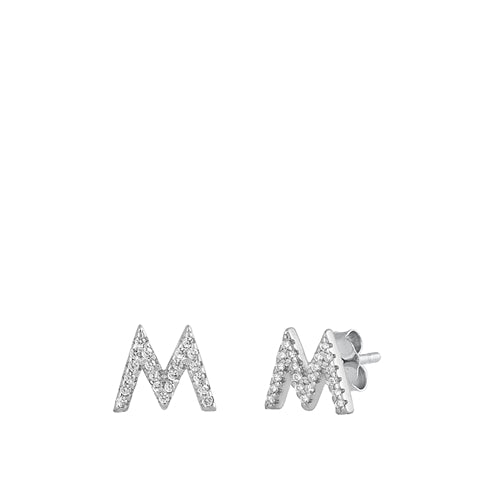 Earrings Initials Plata 925