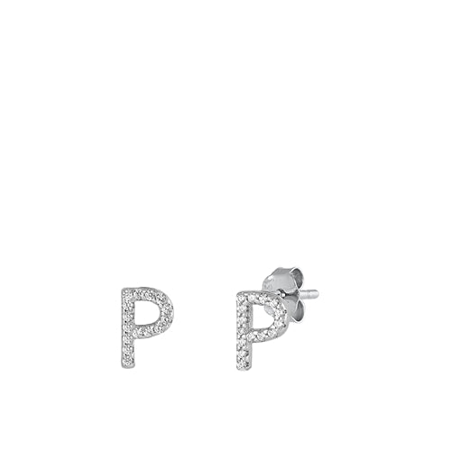 Earrings Initials Plata 925