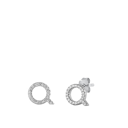 Earrings Initials Plata 925