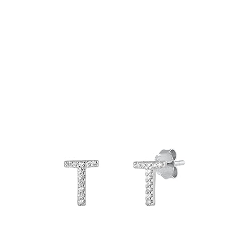 Earrings Initials Plata 925