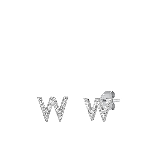 Earrings Initials Plata 925