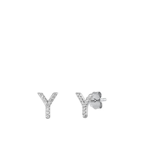 Earrings Initials Plata 925