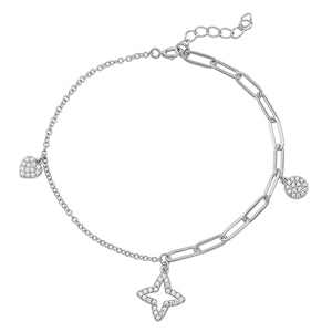 Charm Bracelet Plata 925