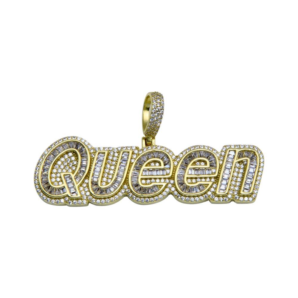 Queen Pendant Plata 925