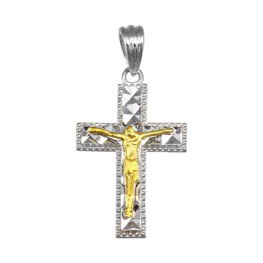 Crucifix Cross Pendant Plata 925