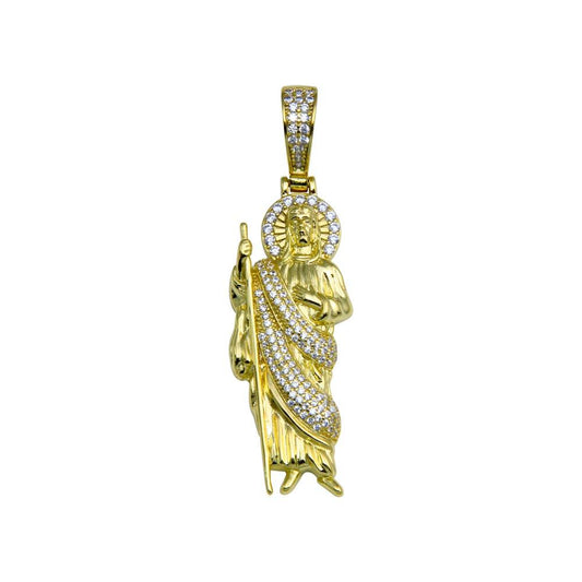 St Jude Hip Hop Pendant plata 925