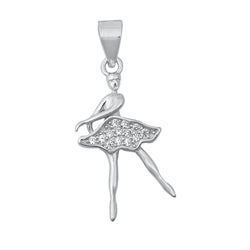 Ballerina Pendant Plata 925